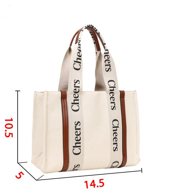 Cheers Canvas Tote Bag