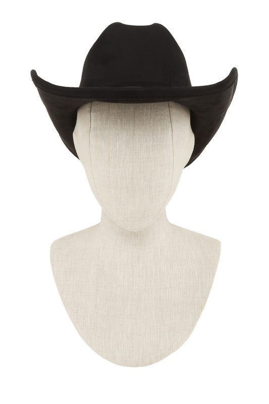 Fedora Hat with Buckle Accent