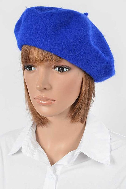 Wool Blend Fashion Beret