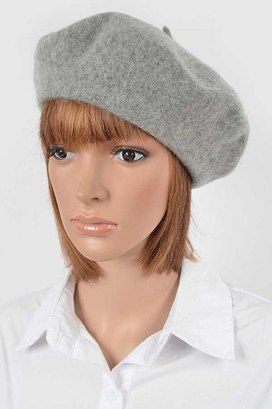 Wool Blend Fashion Beret