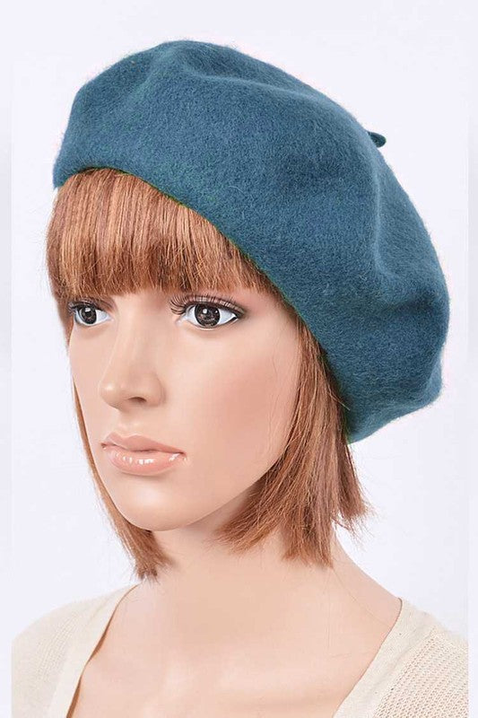 Wool Blend Fashion Beret