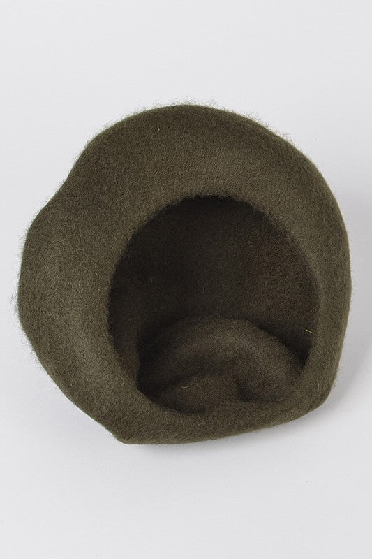 Wool Blend Fashion Beret