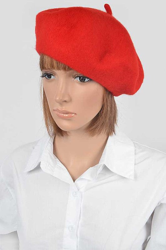 Wool Blend Fashion Beret