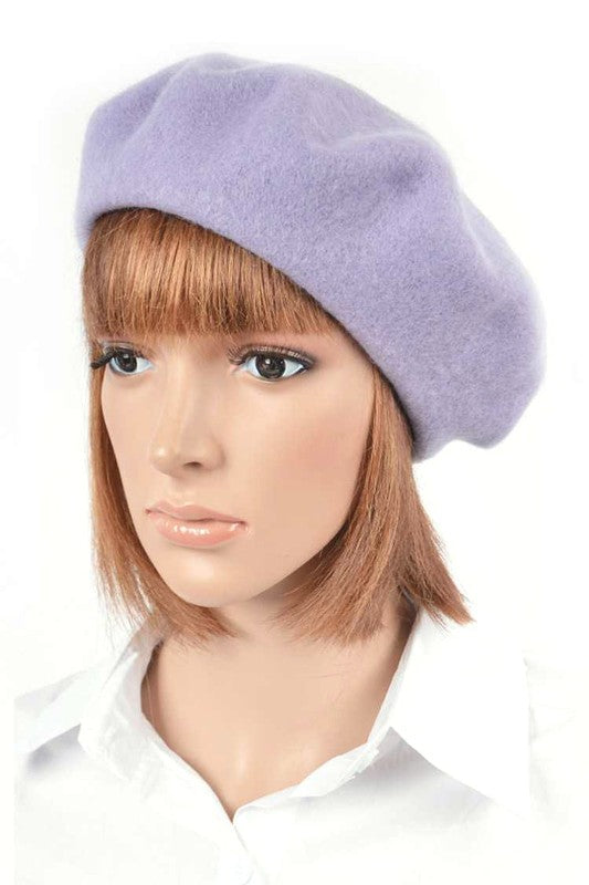 Wool Blend Fashion Beret