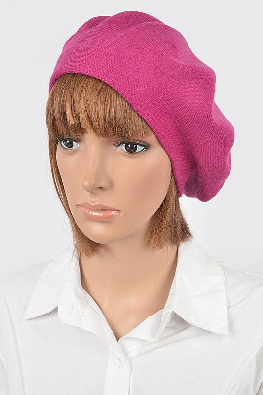 Soft Knit French Girl Beret