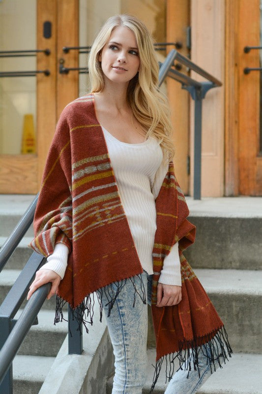 CHEYENNE WINTER TASSEL SCARF