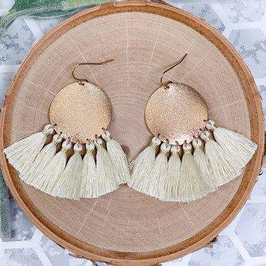 Trudy Earrings - Ivory